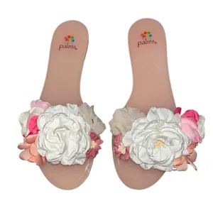 Palms Pink Rubber Sandals(Size 8-9) thumbnail 1