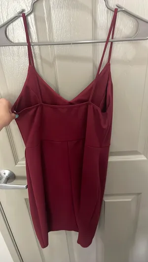 Lulus red mini dress thumbnail 2
