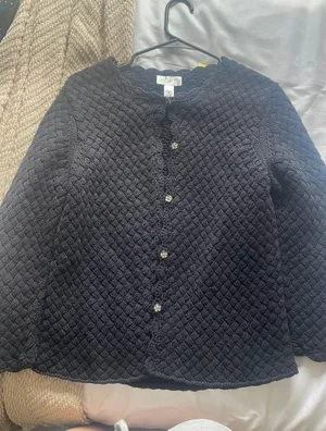 Ann Taylor Knit Button Down Sweater thumbnail 1