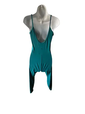 Target JoyLab Turquoise Corset Bodysuit Active Jumpsuit Leggings Size S Strappy thumbnail 2