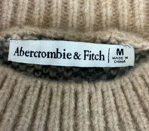 Abercrombie mock neck short sleeved sweater thumbnail 3