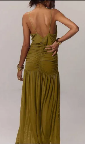 Green maxi dress Size 4 thumbnail 2
