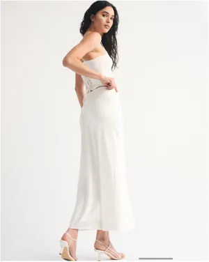 Abercrombie Maxi Skirt and Corset Set thumbnail 3