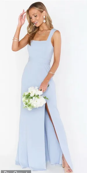 Elegant New Show Me Your Mumu Paris Crepe Bridesmaid Gown thumbnail 1