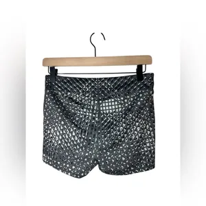 Under Armour Gray & White Geometric Print Athletic‎ Shorts Size M thumbnail 6