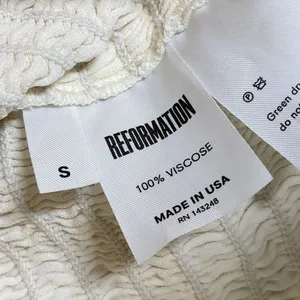 Reformation long sleeve‎ Smocked crop top Womens Small Y2K boho - flaw thumbnail 5
