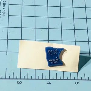 Vintage United States Air Force Lapel Pin Blue thumbnail 3