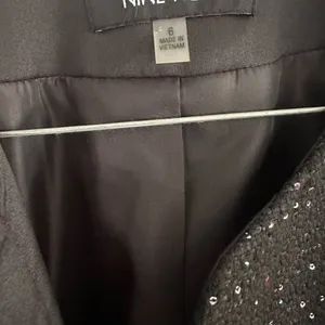 Nine West Women's Sequin Tweed Blazer thumbnail 6