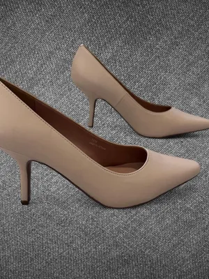 Brand New Linea Paolo Polina-L Blush Pink Nappa Leather Heels 7.5M thumbnail 2