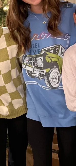 Altar’d State Oversized Vintage Bronco Sweatshirt thumbnail 5