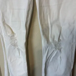 Rag‎ & Bone White Jeans Size 28 Women's Nina High-Rise Ankle Flare Raw Hem thumbnail 3