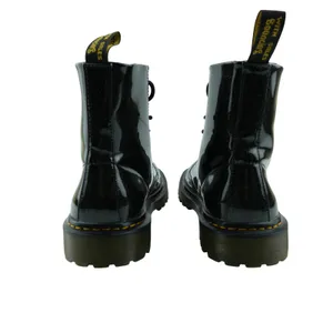 Dr‎ Martens Luana Combat Boots Womens 10 Black Patent Leather Glitter Sparkle thumbnail 5