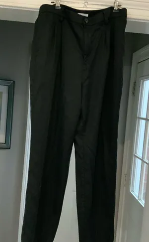 Women’s loft dress pants size 10p black. SKU 2060 thumbnail 1