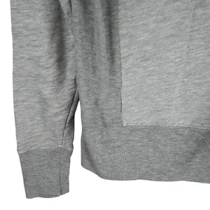 Madewell Hometeam Crewneck Sweater Size S Gray Colorblock Pullover‎ Knit Cotton thumbnail 10