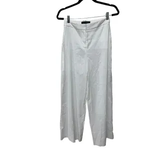 Kobi Halperin Maureen Linen Blend High Waist‎ Wide Leg Pants Size 2 thumbnail 6
