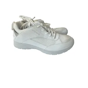 Vionic Lumina White Athletic Sneakers Womens Sz 8 Orthotic Comfort Lace Up NWOT thumbnail 2