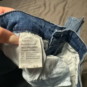 KanCan Blue Skinny Jeans with Vintage Wash thumbnail 4