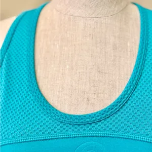 Disney Parks Athletic Performance Racerback Mesh Tank Top Teal Size S thumbnail 9