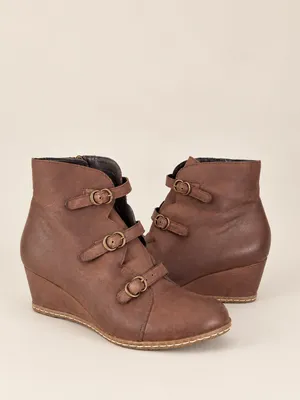 Franco Sarto brown ankle booties  thumbnail 9