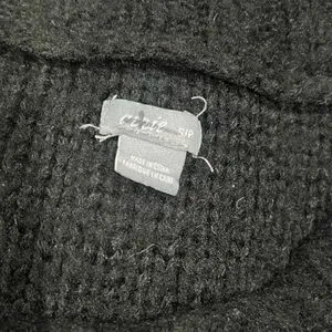 Aerie Cable Knit Black Soft Sweater Women’s Small thumbnail 4