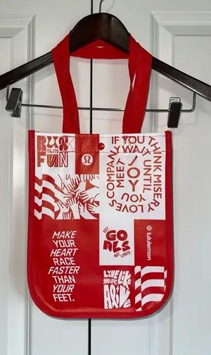 Lululemon Lightweight Snap Close Reusable Tote Bag thumbnail 1