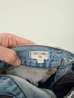 Madewell Perfect Summer Jean High Waisted Light Wash Straight Leg Jeans thumbnail 6