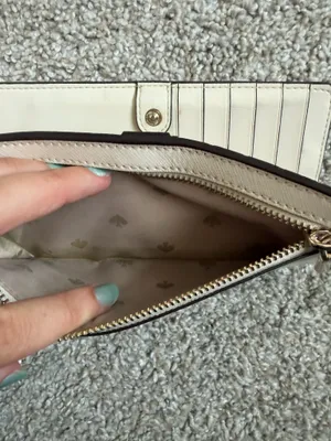 Kate Spade Wallet Leather White thumbnail 5