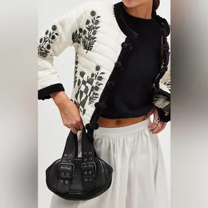 NWT Free People Say Yes Bag In Lilac 100% Leather $78 MSRP thumbnail 3