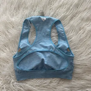 Women’s Best Move Seamless Sports Bra Blue Marl Size Medium thumbnail 7