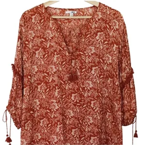 Amuse Society Costello Fringe Mini Dress Small thumbnail 5
