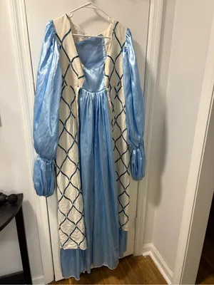 Ever After cosplay renaissance dress Blue Size L thumbnail 4