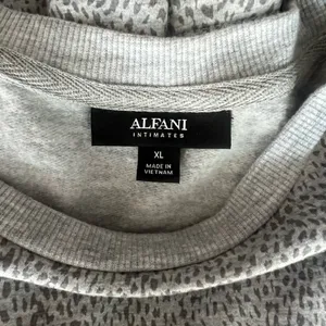 Alfani Gray Patterned Lounge Set thumbnail 4