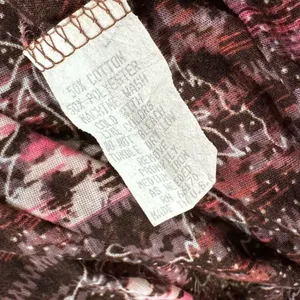 Free People Lightweight Pattern Long Sleeve Top Blouse Women’s Small thumbnail 3