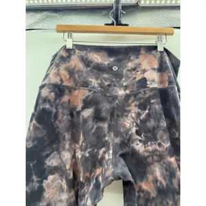 Lululemon Align High Rise Pant Womens 16 Diamond Dye Graphite Grey Pink Pastel‎ thumbnail 7