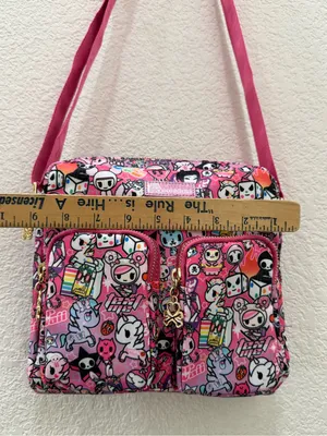 TOKIDOKI Y2Kawaii Double Pocket Super Kawaii Crossbody Bag thumbnail 7