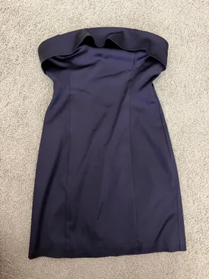 Aritzia Shimmer Tube Satin Dress Ten thumbnail 3