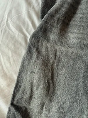 American Eagle Dark Grey Wash Distressed High-Rise Mom Jeans Size 00 Short thumbnail 4