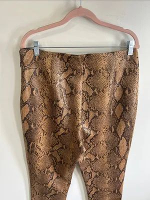 Zara Snake Print Leggings thumbnail 4
