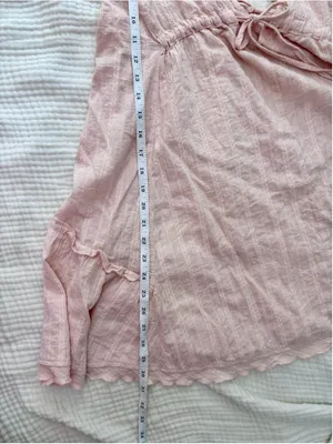 Women's Unbranded Pink Mini Dress, Size M, Cotton thumbnail 5