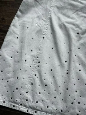 Zara Glitter Denim Dress XXL thumbnail 3