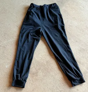 Black Jogger Pants Size M thumbnail 1