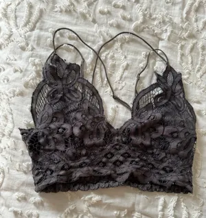 Free People Gray Bralette thumbnail 1