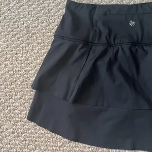 Athleta Black Ruffle Tennis Skirt thumbnail 12