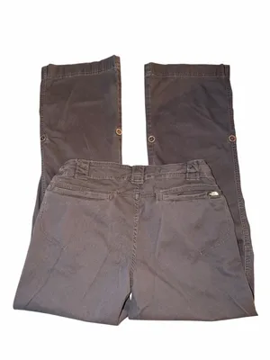 The North Face Women’s Gray Convertible Hiking Pants Drawstring Size 6 thumbnail 3