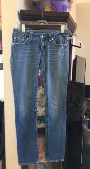 Miss me jeans size 29” waist 30” inseam thumbnail 1
