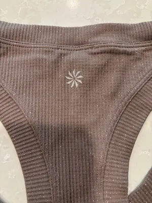 Athleta Workout Tank with Subtle Shimmer thumbnail 3