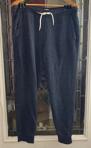 Old Navy Womens Blue Soft Pockets Pull on, Joggers Sweatpants. L Tall thumbnail 1