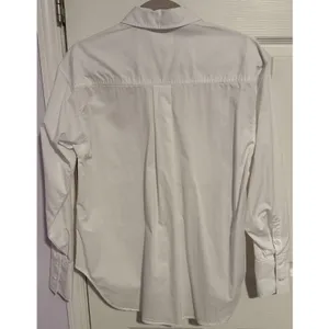 Good American *The Good Shirt* Women's 0 XS White Oxford Oversized Preppy Loose thumbnail 5
