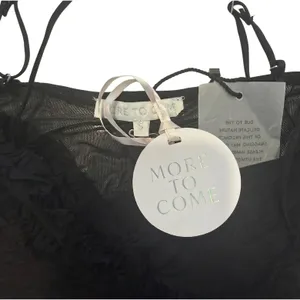 MORE TO COME Carmine Cami Top in Black, Size S thumbnail 5