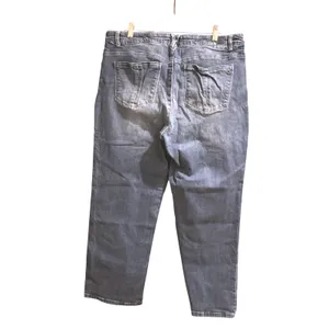 Democracy Blue Stretch Jeans Womens 14 Straight Cropped Ankle Denim Flex-Cellent thumbnail 2